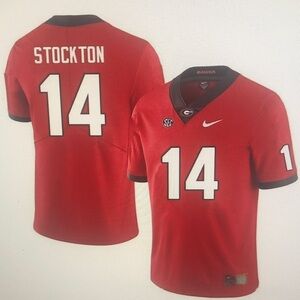 Gunner Stockton Red Vapor Stitched Jersey